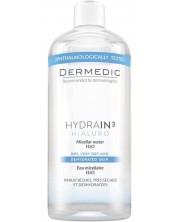 Dermedic Hydrain3 Hialuro Apă micelară H2O, 500 ml