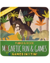 Jocuri magnetice pentru copii Floss and Rock - Dinozauri