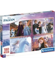 Puzzle pentru copii  Clementoni din 180 piese - Frozen