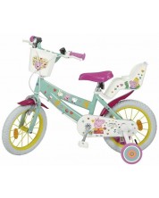 Bicicletă pentru copii Toimsa - Peppa Pig, 14 inch, verde