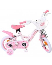Bicicletă pentru copii cu roți ajutătoare E&L cycles - Hello Kitty, 12''