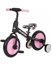 Tricicleta cu 4 roți pentru copii Chipolino - Max Baik, roz -1