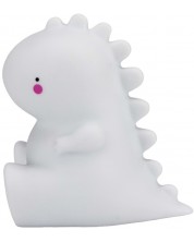 Lampă LED pentru copii Interbaby - Dinosaur, alb -1