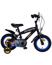 Bicicletă pentru copii cu roți auxiliare  E&L cycles - Batman, 12''