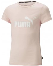 Tricou pentru copii Puma - Essential Logo, 4-5 ani, roz