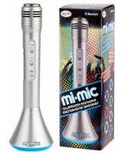 Microfon pentru copii Mi-Mic - Argintiu -1