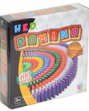 Joc pentru copii H.E.D - Hobby domino, 100 piese -1
