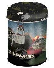 Cutie pentru copii Kidea - Dinosaur 17, cu lacăt