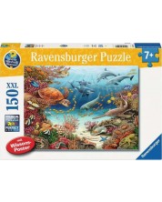 Puzzle pentru copii  Ravensburger din  150 XXL piese - Recif de corali -1