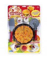 Jucărie pentru copii  RS Toys - Pizza, cu accesorii -1