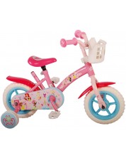 Bicicletă pentru copii cu roți auxiliare  E&L cycles - Prințese Disney, 10 inchi