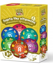 Puzzle artistic de 54 de piese - Aflați vitaminele