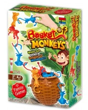 Joc de viteză pentru copii Kingso - Coș cu maimuțe -1