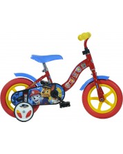 Bicicletă pentru copii Dino Bikes - Paw Patrol, 10'', roșie -1