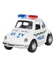 Joaca de copii Raya Toys - Mașină de poliție cu sunet și lumini, albă -1