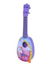 Instrument muzical pentru copii Simba Toys - Ukulele MMW, unicorn