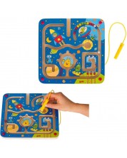Joc magnetic labirint pentru copii Goki - Spatiu -1