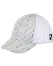 Şapcă de baseball pentru copii Sterntaler - Albă, 57 cm, 8+ ani