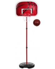 Set pentru copii King Sport - Coș de baschet cu minge și pompă -1
