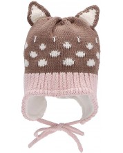 Pălărie tricotată pentru copii Sterntaler - Kitten, 51 cm, 18-24 luni