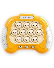 Jucărie pentru copii Raya Toys - reacții rapide, cu sunete și lumini, galbenă - imagine 1