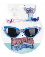 Set pentru copii Cerda - Accesorii pentru păr și ochelari de soare, Stitch -1