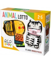 Joc pentru copii Headu Ecoplay - Lotto cu animale -1