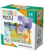Puzzle pentru copii Headu Ecoplay - Animalele si mediul lor -1