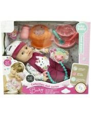 Păpușă Baby Sonne Baby Doll - cu caracteristici și accesorii -1