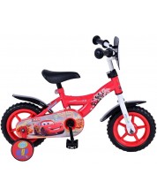 Bicicletă pentru copii cu roți auxiliare E&L cycles - Cars, 10''