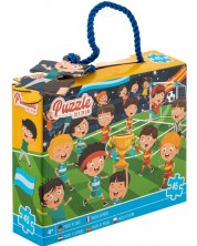 Puzzle pentru copii Grafix din 45 de piese - Fotbal