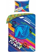 Set cearsaf de pat pentru copii Uwear - Nerf