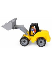 Jucărie pentru copii Lena Truxx² - Buldozer cu figurină, 36 cm - imagine 1