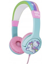 Căști pentru copii OTL Technologies - Hello Kitty Unicorn, roz -1