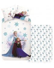 Dormitor pentru copii set de 2 piese Sonne - Frozen, alb