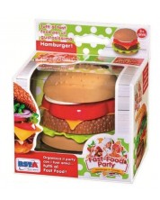 Jucărie pentru copii RS Toys - Burger, in cutie -1