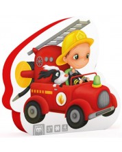 Puzzle progresiv pentru copii 4 in 1 Eurekakids - Pompier
