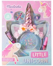 Set accesorii de par pentru copii Martinelia - Little Unicorn, 6 piese -1