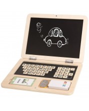 Jucărie Tooky - Laptop din lemn cu activități