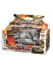 Jucărie RS Toys - Tanc, camuflage gri