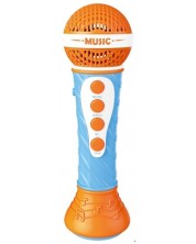 Microfon pentru copii Raya Toys – Melody, albastru - imagine 1