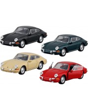 Jucărie pentru copii Goki - Cărucior de metal, Porsche 911, asortiment  -1