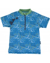 Tricou de înot pentru copii cu protecție UV 50+ Sterntaler - Cu dinozauri, 110/116 cm, 4-6 ani -1