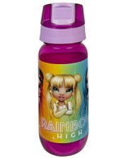 Sticla de apa pentru copii Undercover Scooli - Aero, Rainbow High, 450 ml -1