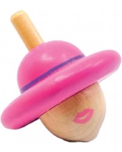 Jucărie Svoora - The Lady, pălării cu pompon din lemn Spinning Hats