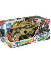 Jucărie pentru copii RS Toys - Tanc cu roți de cauciuc -1