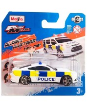 Toy Maisto - Mașină de poliție, Alarm Buister, cu sunete, 1:72