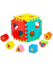 Sortător pentru copii Polesie Toys - Cub, 12 piese Polesie Toys - Куб, 12 части -1