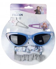 Set pentru copii Cerda - Accesorii pentru păr și ochelari de soare, Frozen -1