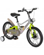 Bicicletă pentru copii Byox - NitroV9, 16'', gri - imagine 1